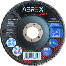 Abrex Slīpējamais disks lapiņu 125mm G60 cirkonijs ABREX