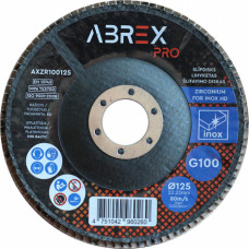 Abrex Slīpējamais disks lapiņu 125mm G100 cirkonijs ABREX