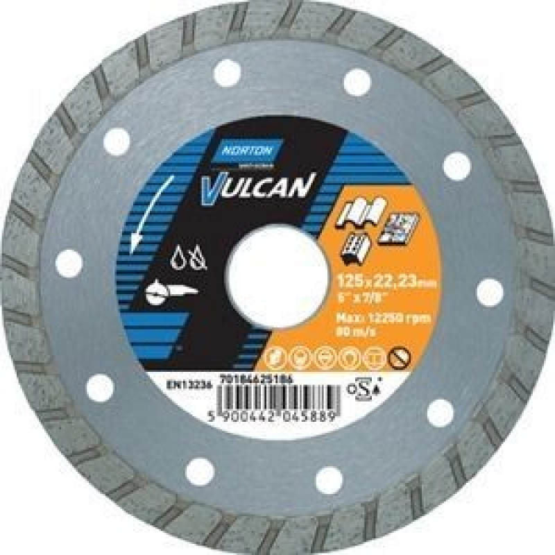 Norton-Saint-Gobain 230x22mm dimanta griežamais disks granītam